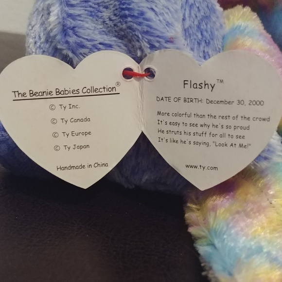 NWT Peacock beanie baby from 2000 - Picture 4 of 5